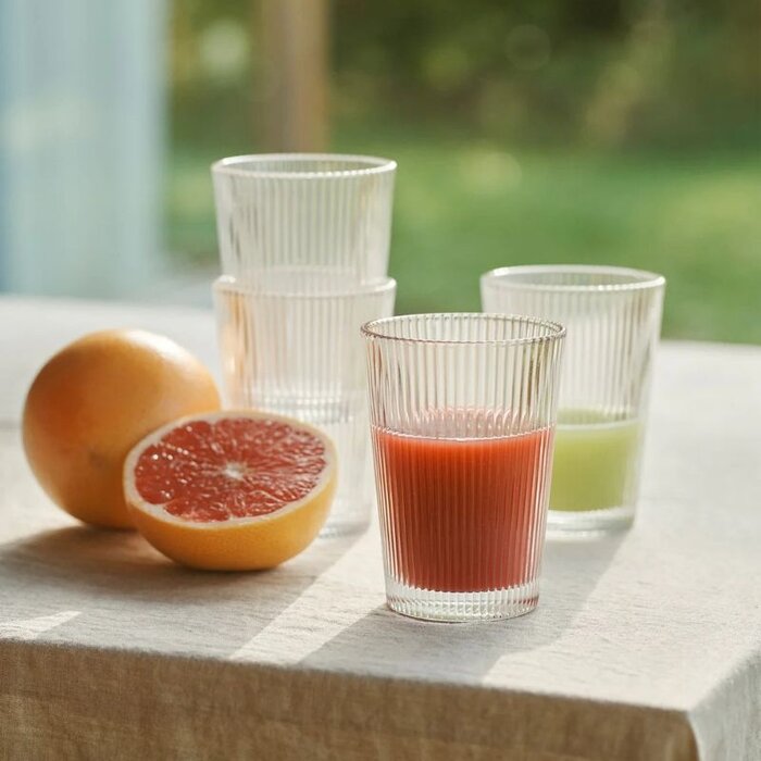 Stelton Waterglazen Pilastro (Set van 6) - Stelton