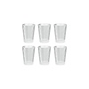 Stelton Waterglazen Pilastro (Set van 6)