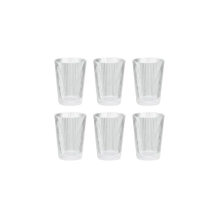 Stelton Verres à eau Pilastro (Set van 6) - Stelton