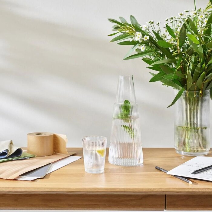 Stelton Carafe + verre Pilastro - Clear - Stelton