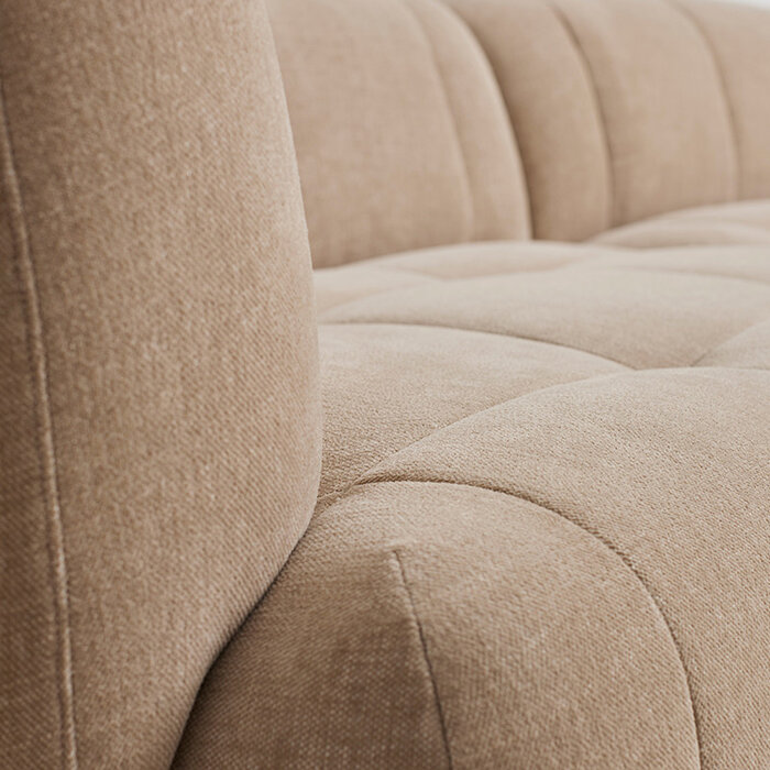 HAY Quilton sofa - 2,5 Seater combinatie 1 -  Overlap 01 - HAY