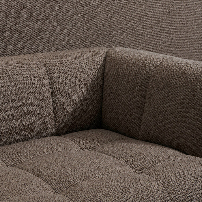 HAY Quilton Lift sofa - 2 seater - Volume 30 - Walnut base - HAY