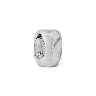 HKliving Table d’appoint Currents Chrome