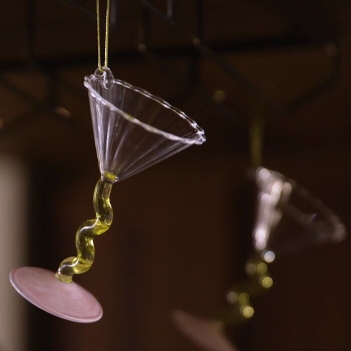 &K Amsterdam Kersthanger Coupe Curve - &K Amsterdam