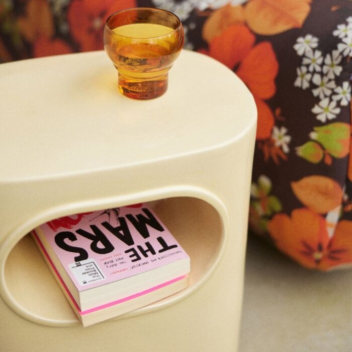 HKliving Table d’appoint Space Crème – HKliving