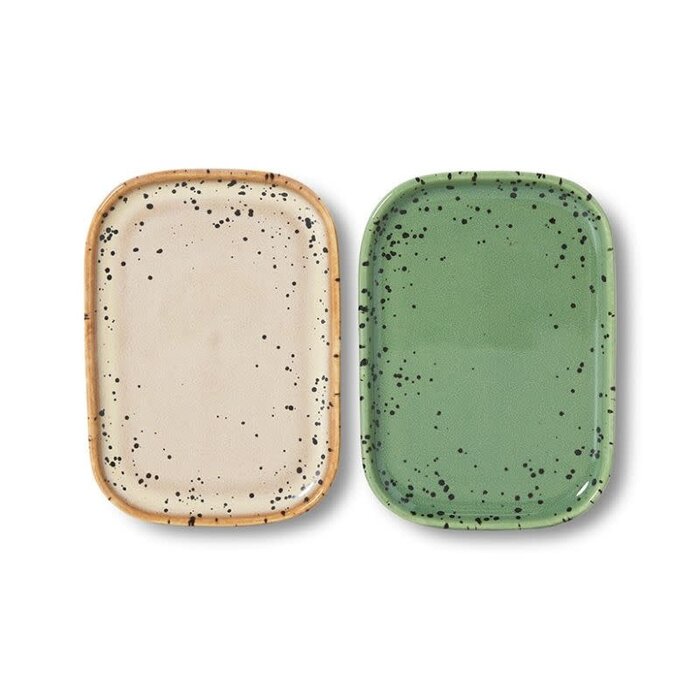 HKliving Petits plateaux (lot de 2) - HKliving