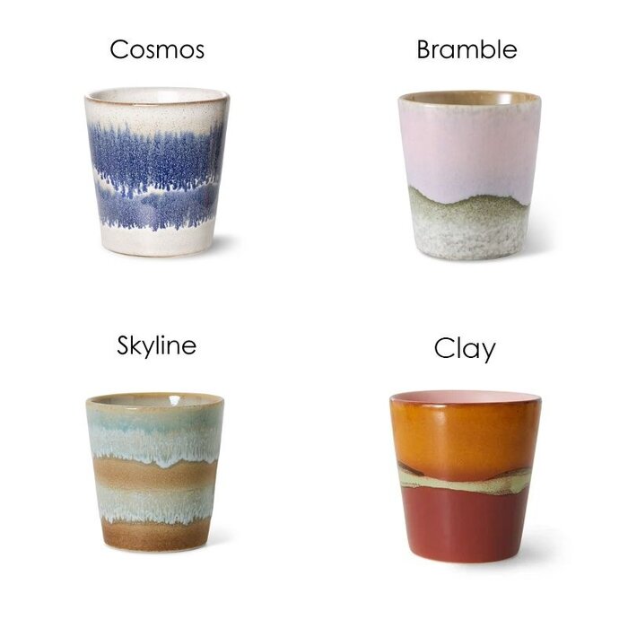 HKliving Tasse à café  230 ml - Céramique - HK Living