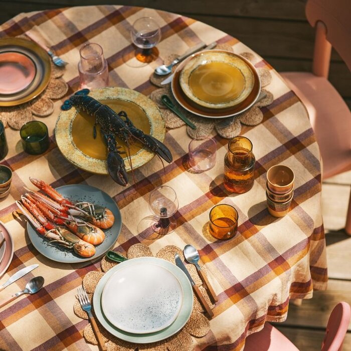 HKliving Assiette à petit-déjeuner Ø22 (lot de 2) – HKliving