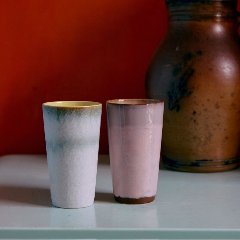 HKliving Mugs à latte (ensemble de 2) - HKliving