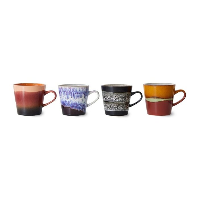 HKliving Americano koffietassen (set van 4) - HKliving