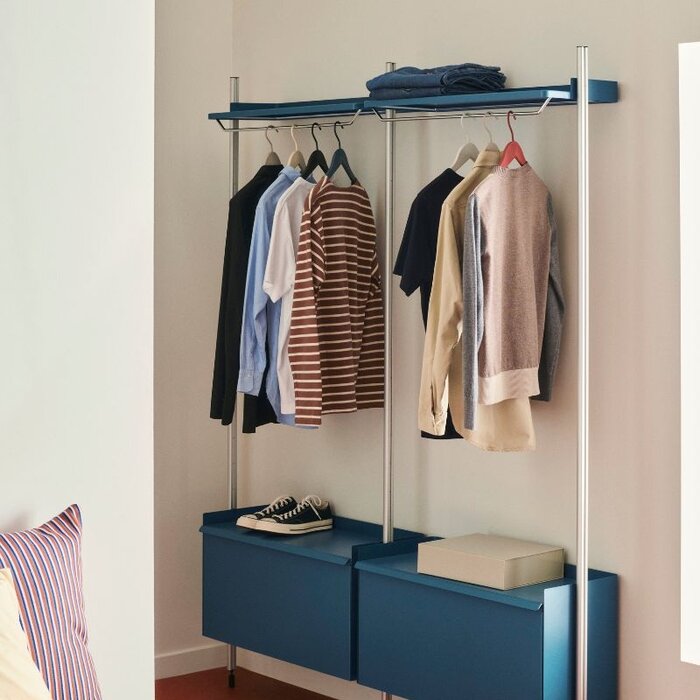 HAY Pier system shelf with hanger - HAY