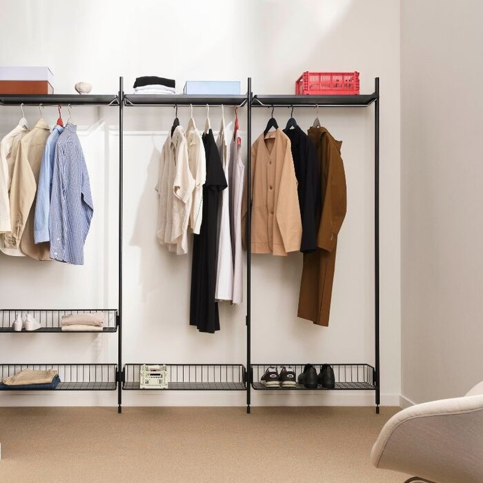 HAY Pier system shelf with hanger - HAY