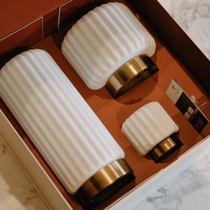 Atelier Pierre Coffret cadeau de luxe Dentelles - Or - Atelier Pierre