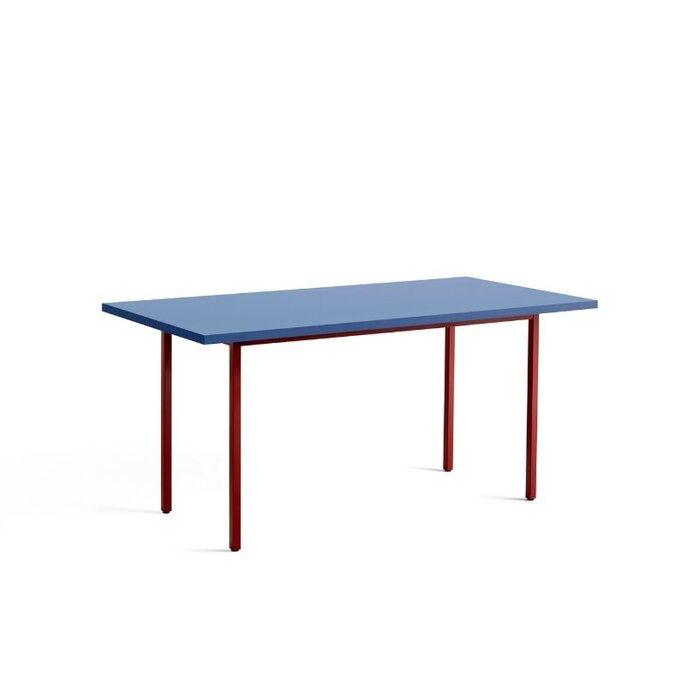 HAY Two-colour table - Blue tabletop - HAY