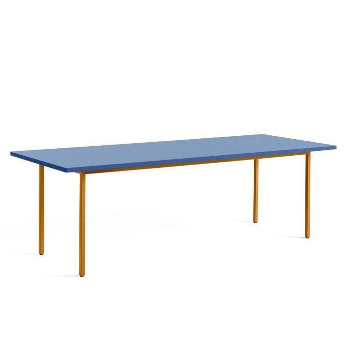 HAY Two-colour table - Blue tabletop - HAY