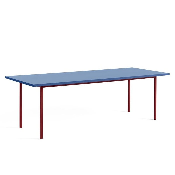 HAY Two-colour table - Blue tabletop - HAY