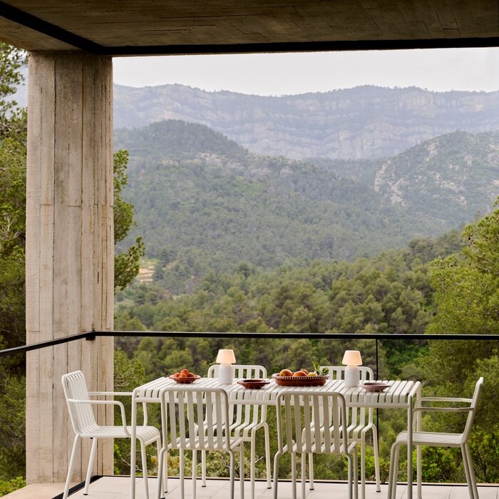 HAY Palissade table - L 82.5 cm of 170 cm