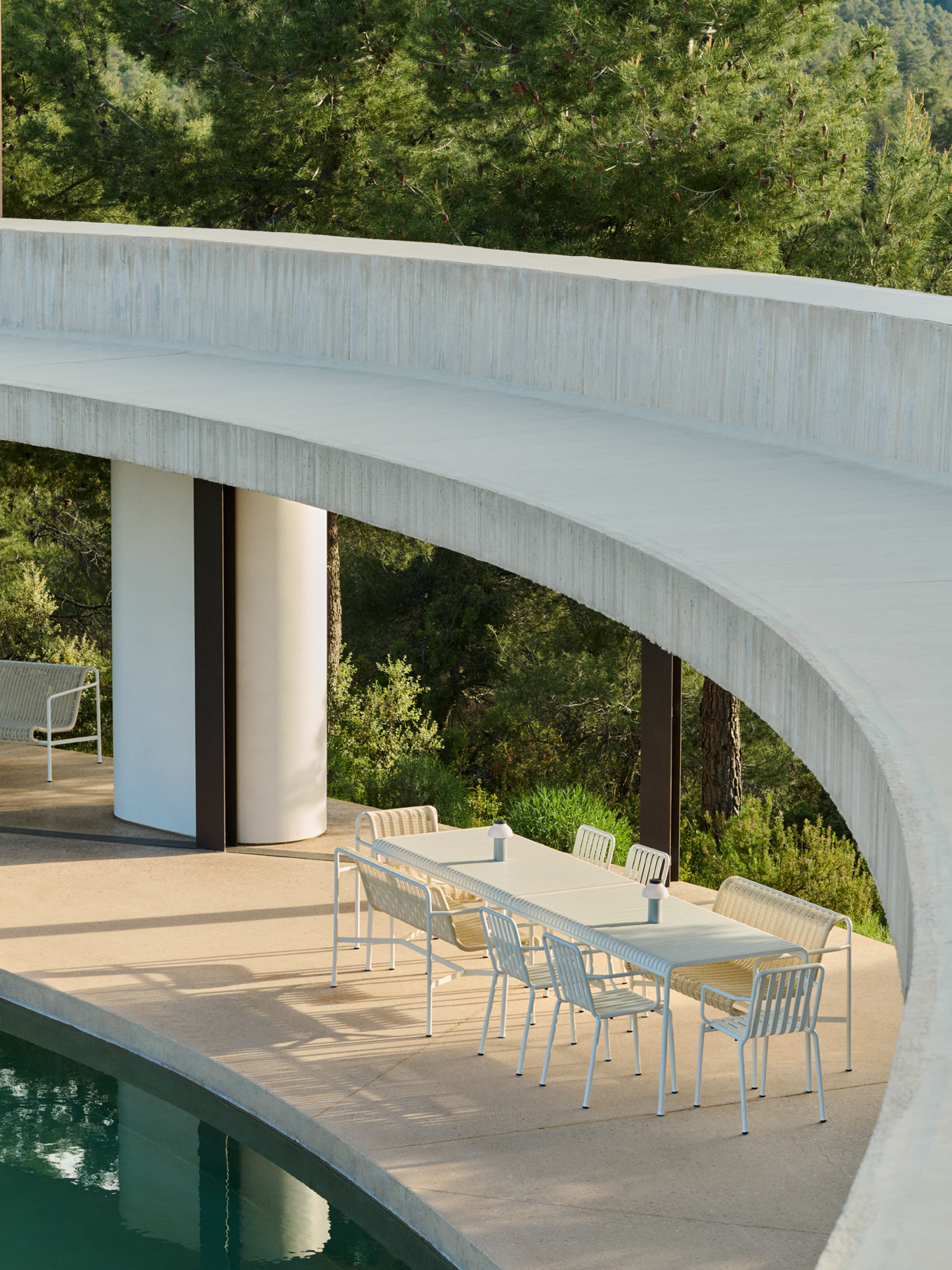 HAY Palissade table - L 82.5 cm & 170 cm