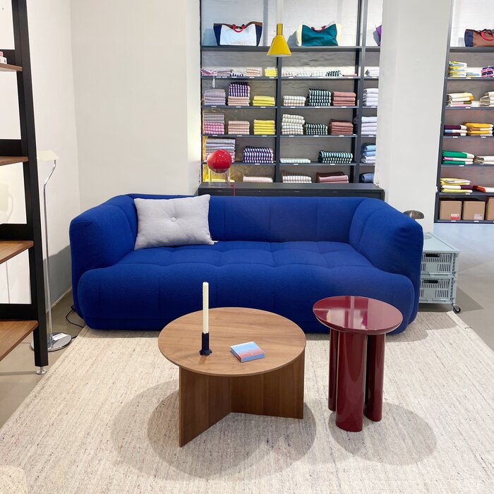 HAY Quilton sofa( showroom) - 2 seater - Turf royal blue - HAY