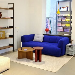 HAY Quilton sofa (showroom) - 2 seater - Turf royal blue