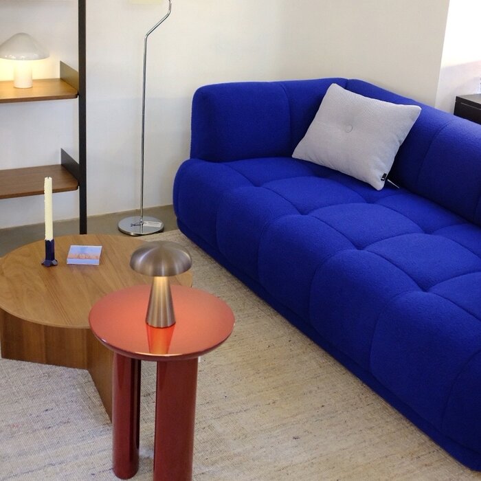 HAY Quilton sofa( showroom) - 2 seater - Turf royal blue - HAY