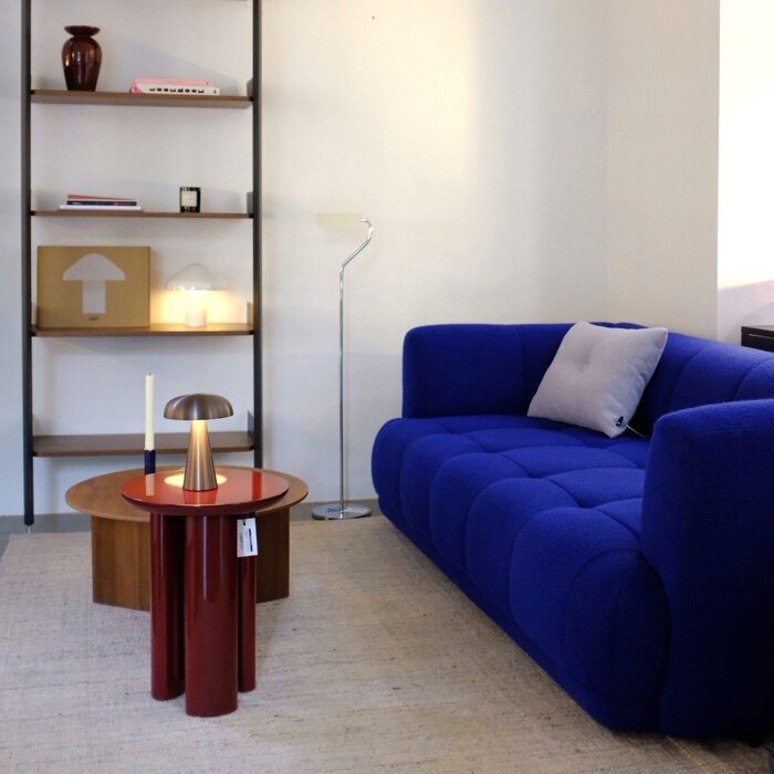 HAY Quilton sofa( showroom) - 2 seater - Turf royal blue - HAY