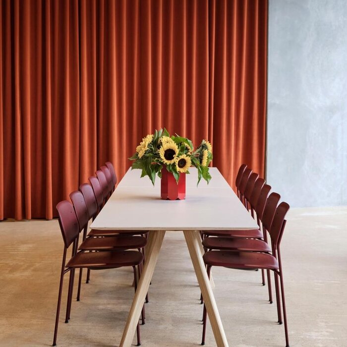 HAY Soft Edge40 chair - Black steel frame