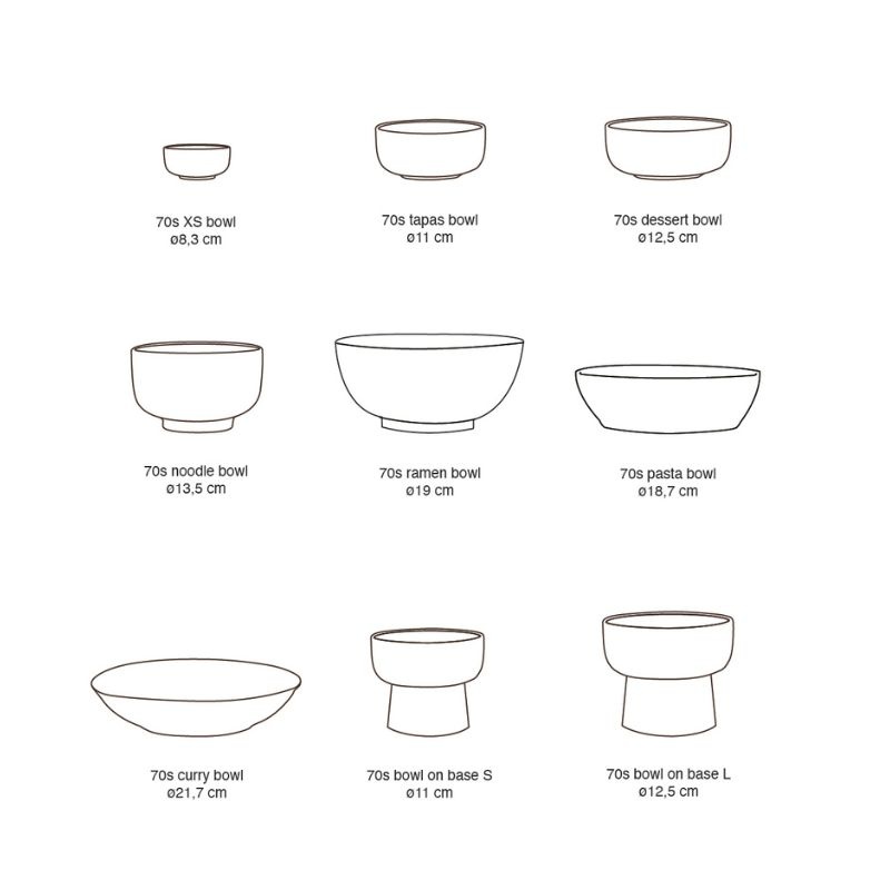 HKliving Ramen Bowls Ø 19cm (set van 2) - HKliving