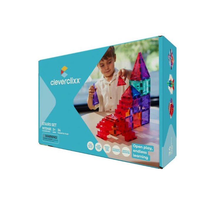 Cleverclixx Stairs Set Intense - 34 stuks - Cleverclixx