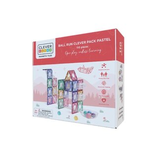 Cleverclixx Ball Run Clever Pack Pastel - 110 stuks