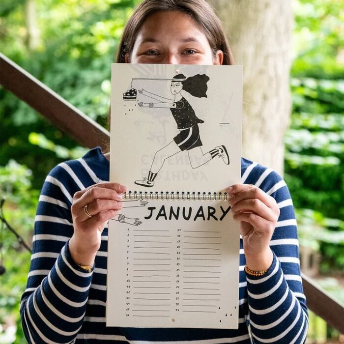 helen b Calendrier d’anniversaires Party Lovers - Helen B