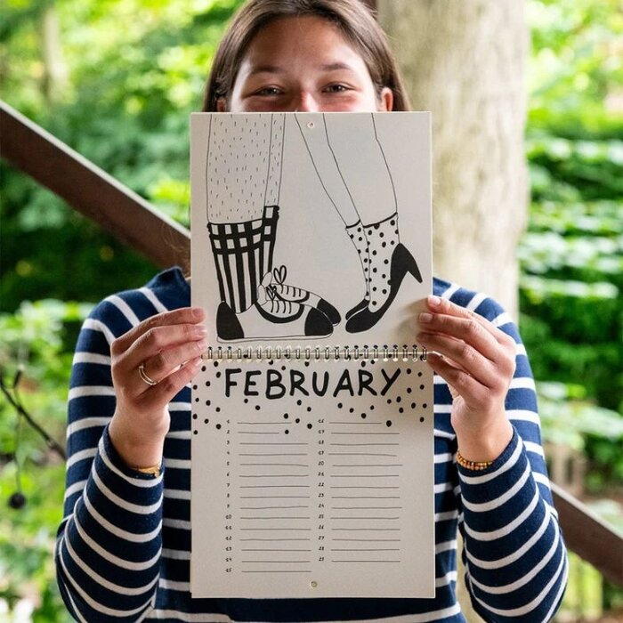 helen b Calendrier d’anniversaires Party Lovers - Helen B