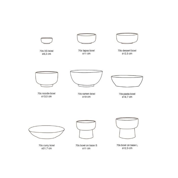 HKliving Dessert kom Ø12.5 - HKliving