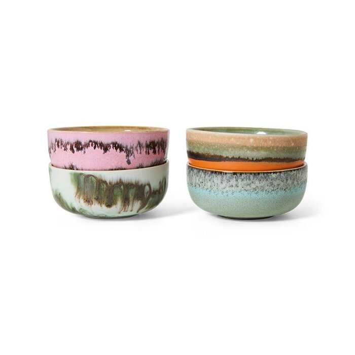 HKliving Tapas kommen Ø11cm (set van 4) - HKliving