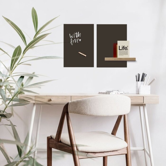 Groovy Magnets Stickers magnétiques tableau noir - set de 2 feuilles (29x42 cm) - Groovy Magnets