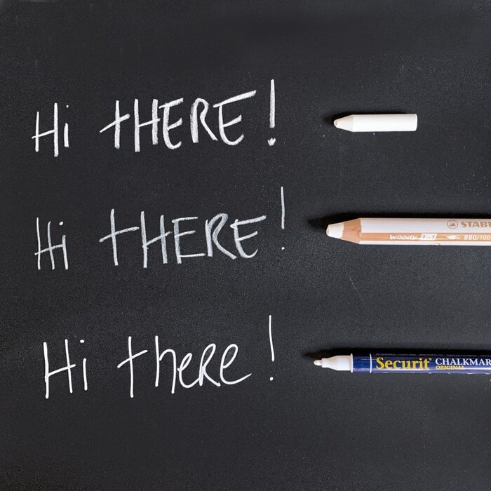 Groovy Magnets Krijtstift met  wit fijn punt - Groovy Magnets