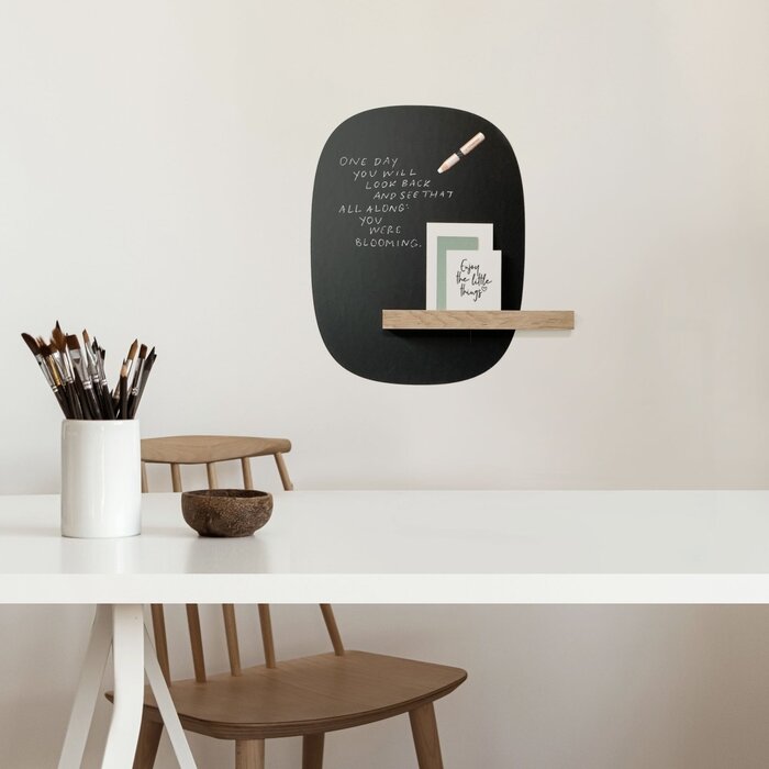 Groovy Magnets Black Box krijtbord magneetsticker + toppings – 34×44 cm - Groovy Magnets