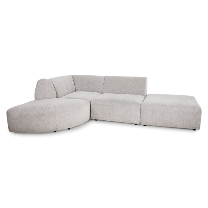 HKliving Jax sofa - Sneak light grey - Opstelling 2 - HKliving