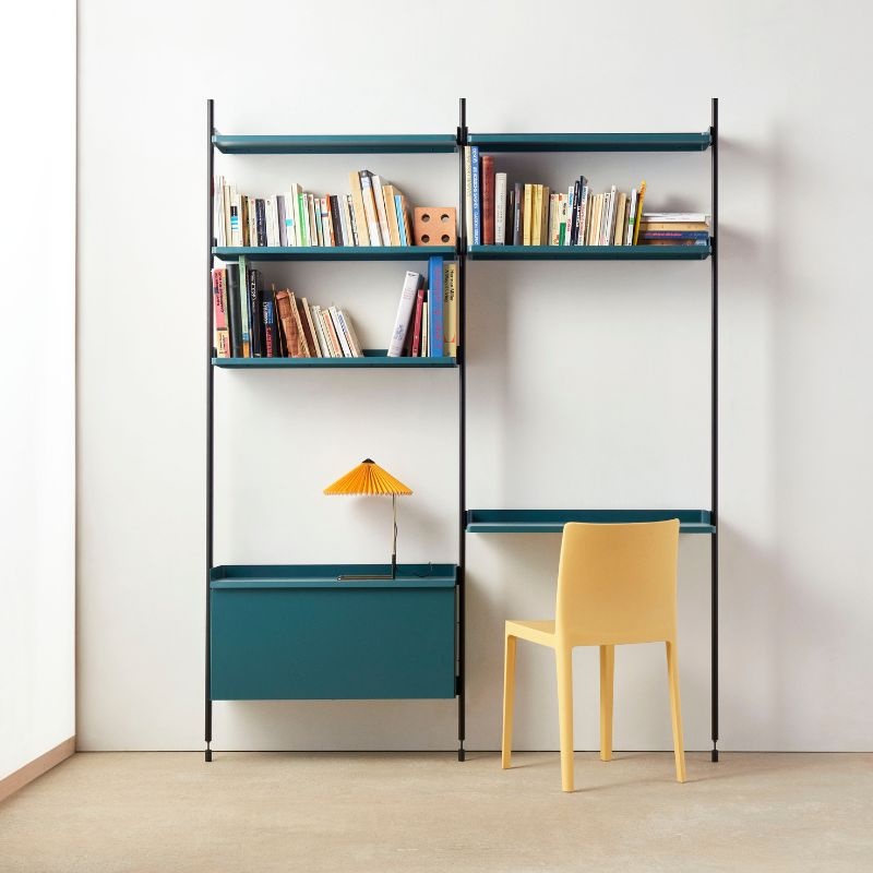 HAY Pier system shelf with wall bracket - HAY