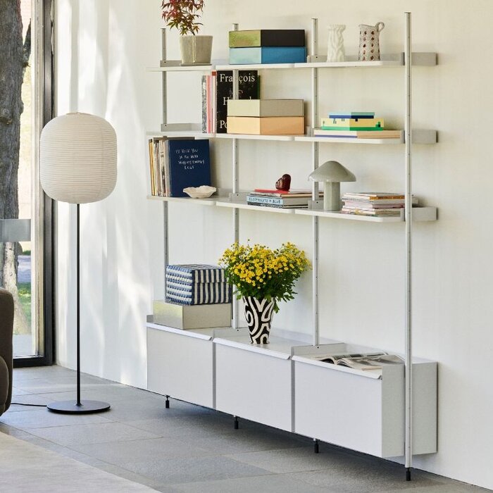 HAY Pier system shelf with wall bracket - HAY