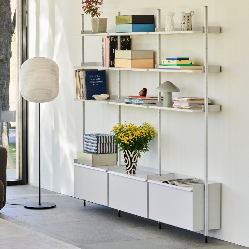 HAY Pier system shelf with wall bracket - HAY