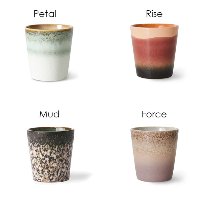 HKliving Koffiebeker 230 ml - Keramiek - HKliving