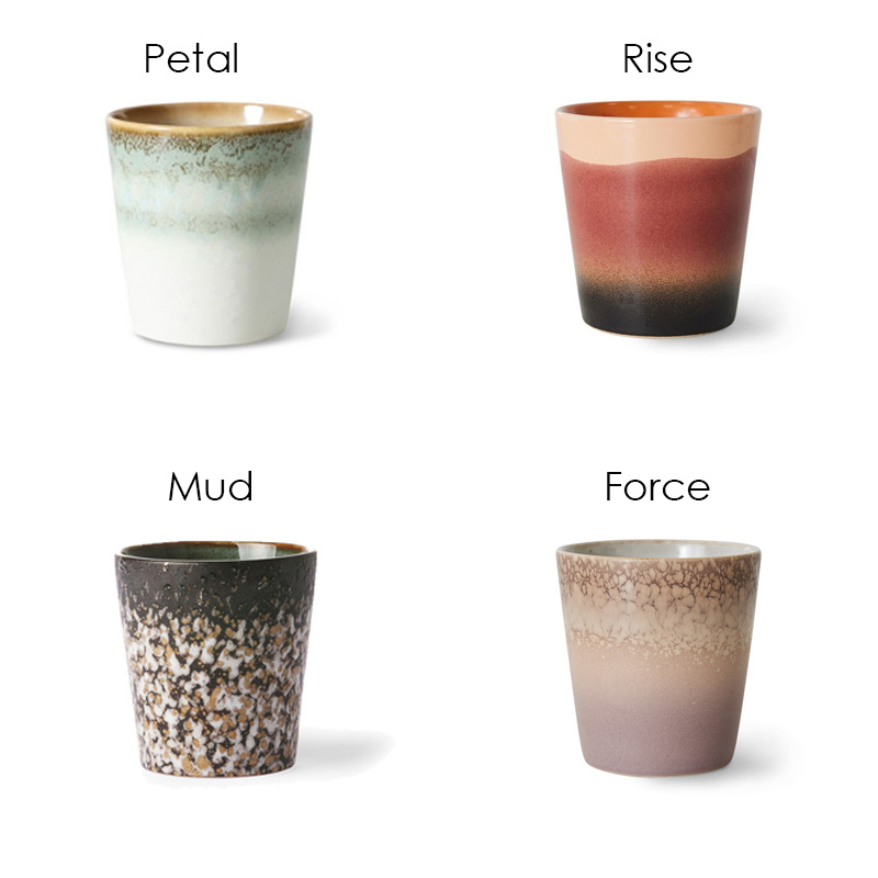 HKliving Tasse à café  230 ml - Céramique - HK Living