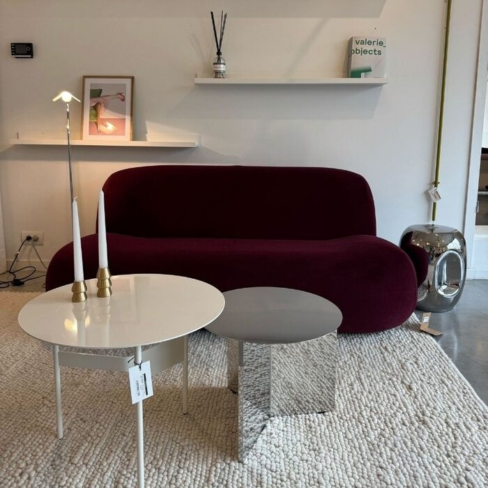 Ligne Roset Pukka Medium Canape 3 Seater - Gentle bordeaux (showroom) - Ligne Roset
