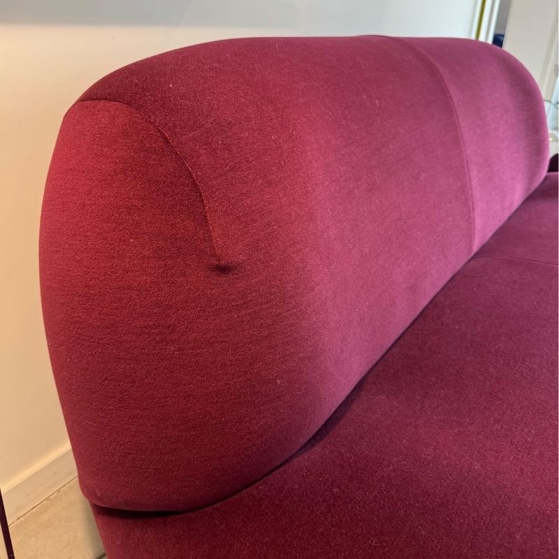 Ligne Roset Pukka Medium Canape 3 Seater - Gentle bordeaux (showroom) - Ligne Roset