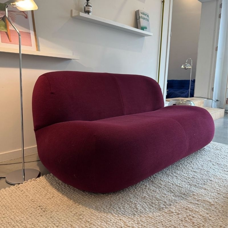 Ligne Roset Canapé Pukka Medium 3 places - Gentle Bordeaux (showroom) - Ligne Roset