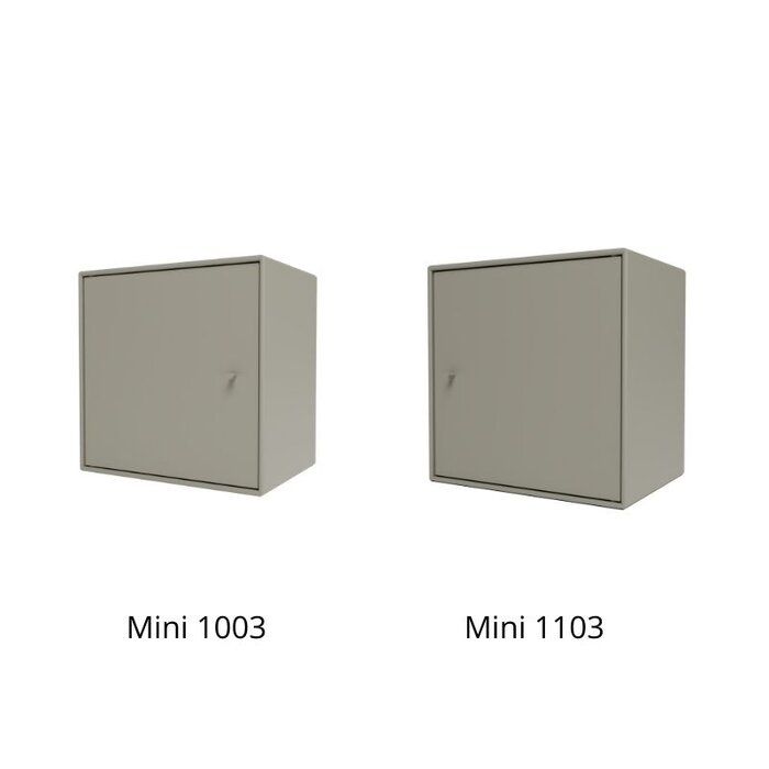 Montana Mini étagère murale avec porte - Montana