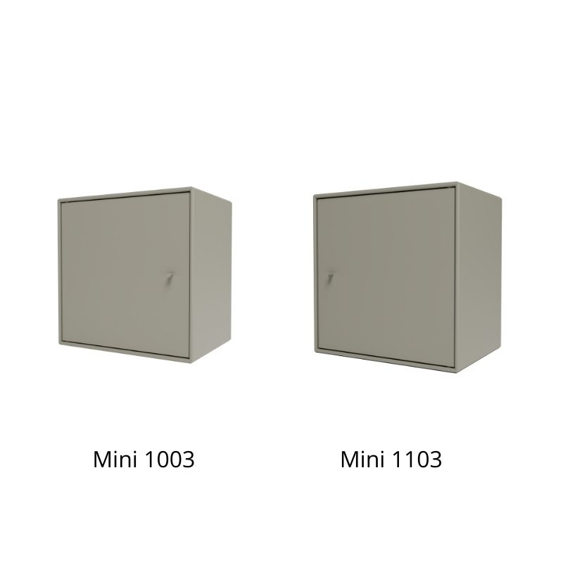 Montana Mini étagère murale avec porte - Montana