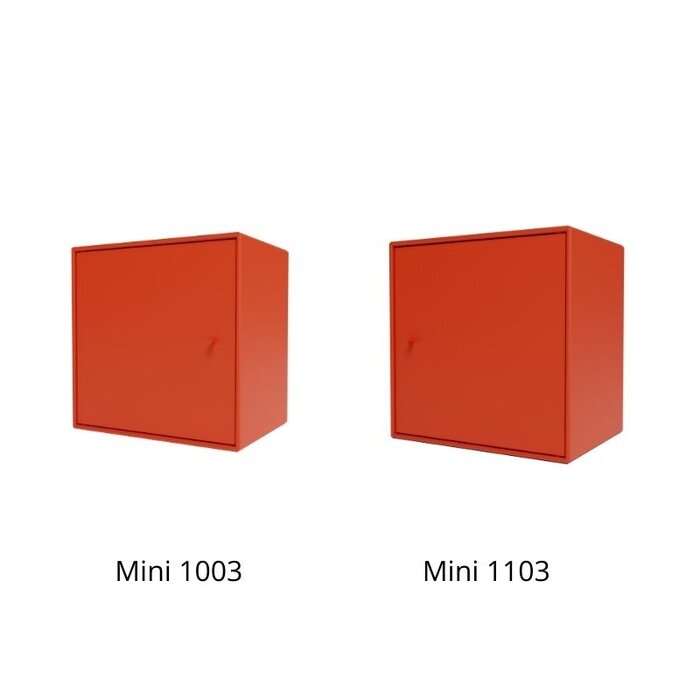 Montana Mini étagère murale avec porte - Montana