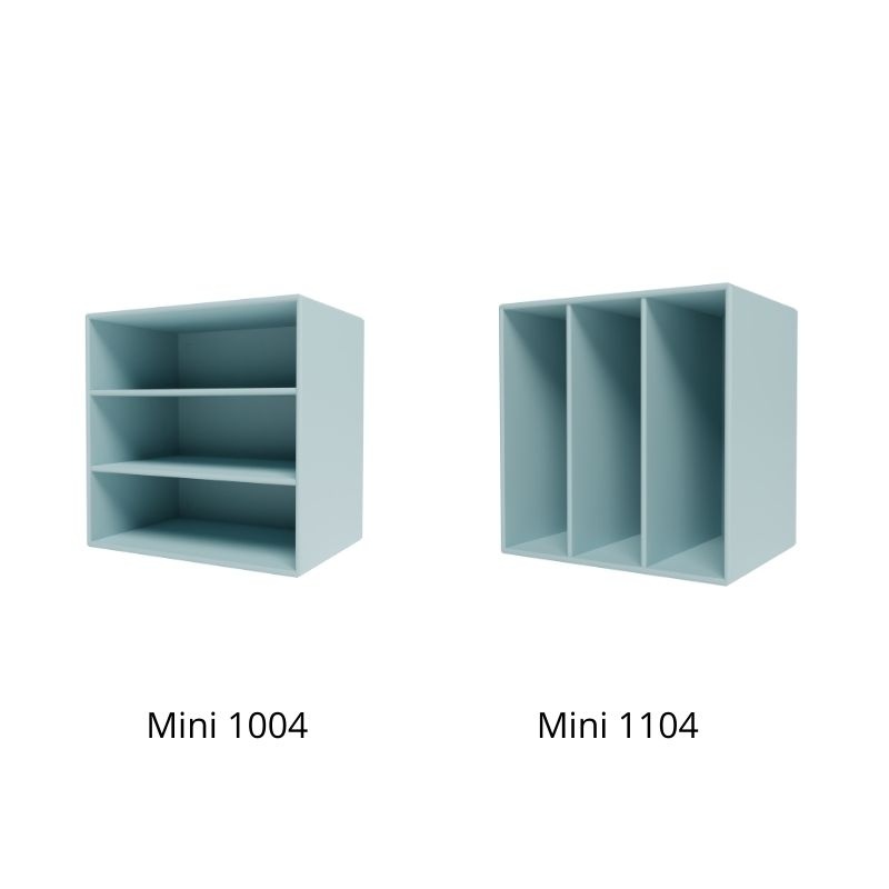 Mini wandrek met 3 vakken - Montana - Livingdesign
